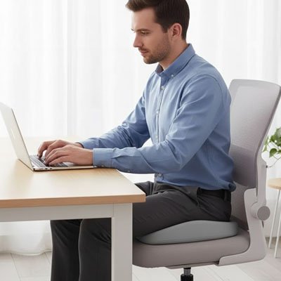 Coussin ergonomique chaise 