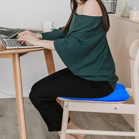 Coussin lombaire ergonomique