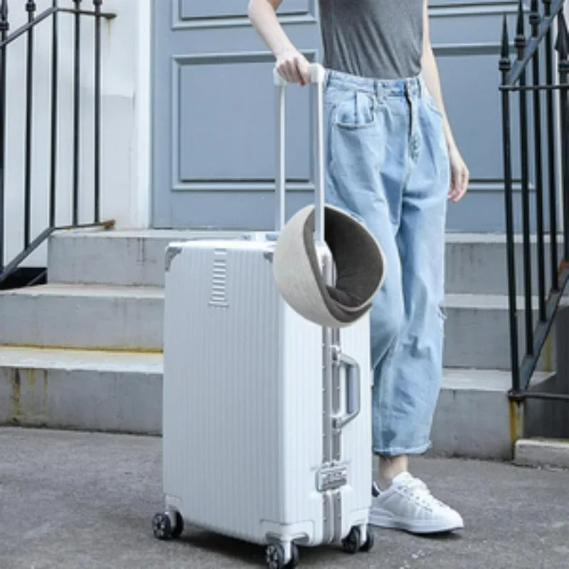 oreiller voyage valise