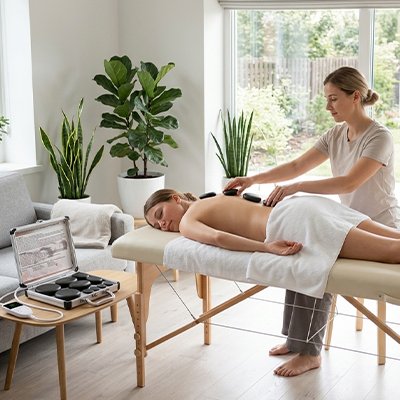 Pierre chaude massage 